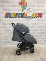 Прогулочная коляска Bubago Luna темно серый