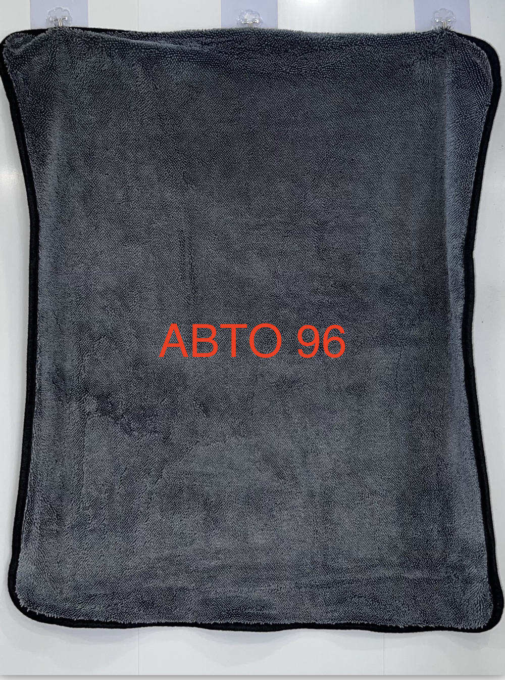 E-01 XX / Мягкое полотенце из микрофибры для чистки автомобиля (серый) 60x50 см (за 1 шт.) Оптом