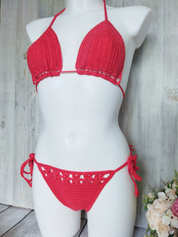 Купальник вязаный