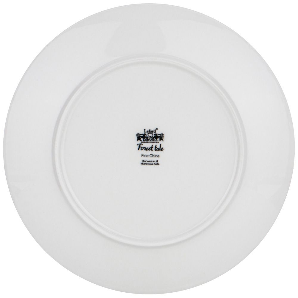 ТАРЕЛКА ЗАКУСОЧНАЯ LEFARD "FOREST TALE" GREY 20,5 СМ (КОР=24ШТ.)
