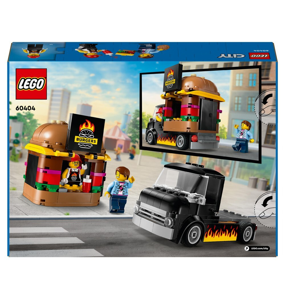 LEGO City — Грузовик с бургерами 60404 / артикул   60404  / GTIN 5702017567471