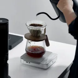 Весы кофейные портативные SMART SCALE 3.0 (POUR-OVER) белые 0,3-2000гр батарея 1800mAH ZeroHero