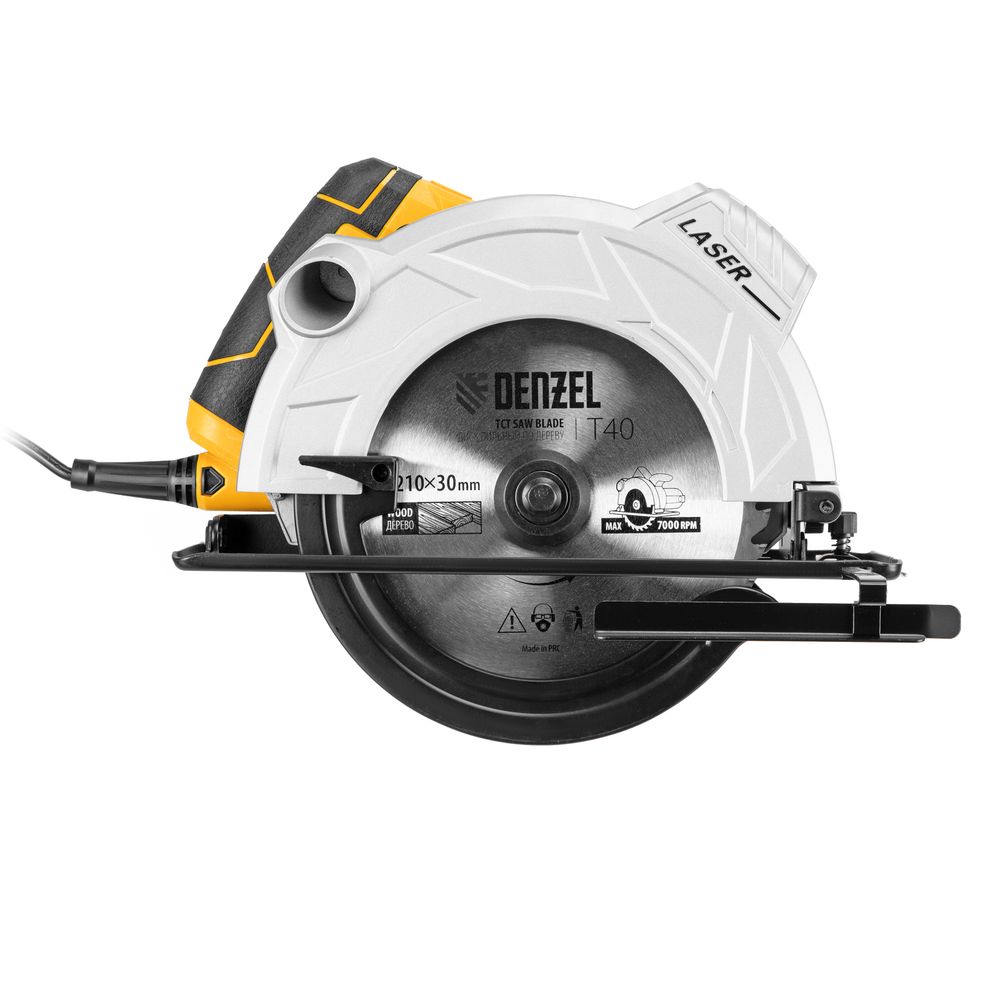 Пила циркулярная CS-210, 1800 Вт, 210 мм, Denzel, 27305