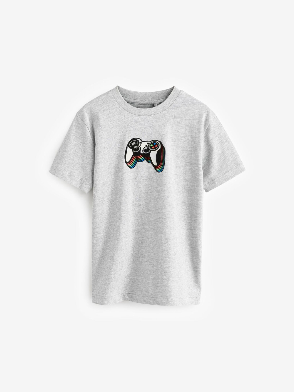 Футболка для мальчика Next E45-246, 3 шт., Серый, Белый, Темно-синий