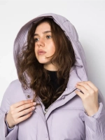 Куртка зимняя удлиненная с капюшоном