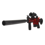 Автомат с мягк.пулями, цв. красный, коробка 708A