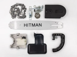 Насадка для болгарки(УШМ) цепная пила HITMAN-12/1 (шина 11,5"/30см, шаг цепи 3/8, звездочка М14)