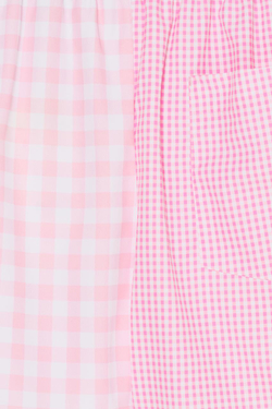 ZARA X BENITO ANTONIO ПЛАВКИ СРЕДНЕЙ ДЛИНЫ В КОМБИНИРОВАННУЮ КЛЕТКУ, РОЗОВЫЙ/БЕЛЫЙ