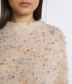 Хлопковый свитер Beatrice B - кремовый(22FA8314SPRITE)