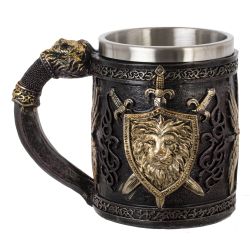 GAEM Кружка "Доспехи", 450 мл, L14,5 W9,5 H11,5 см