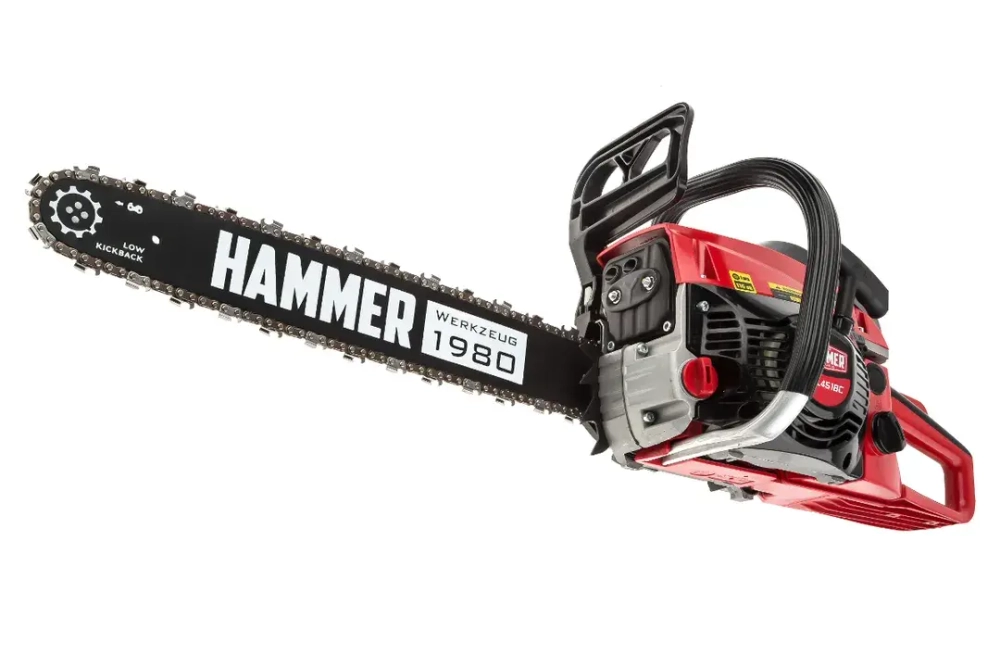 569550 Бензопила Hammer BPL4518C 2кВт/2,7лс 45см3 шина 18''цепь 0,325''-1,5мм-72 6кг Hammer BPL4518C