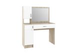 МС Софи Стол макияжный Сонома/Белый СМС 1100.1