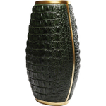 Ваза Кроко зелёная