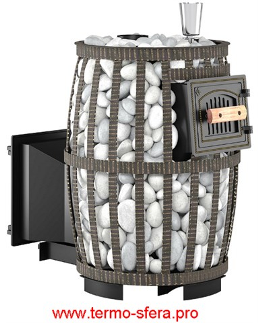 Печь ВЕЗУВИЙ Легенда Русский пар Ковка 18 (505)