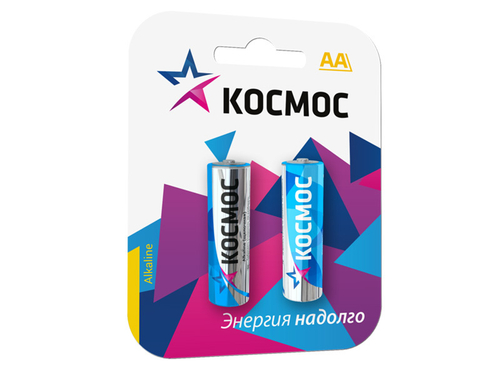 Батарейка пальчиковая, алкалиновая, блистер, АА, KOCLR62BL(KOC-LR6-2BL), 2шт.