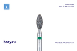 Бор алмазный зеленый Frank Dental типа FG - D.368.021.G.FG