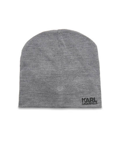 хлопковая шапка Karl Lagerfeld - серый(805601 524324)