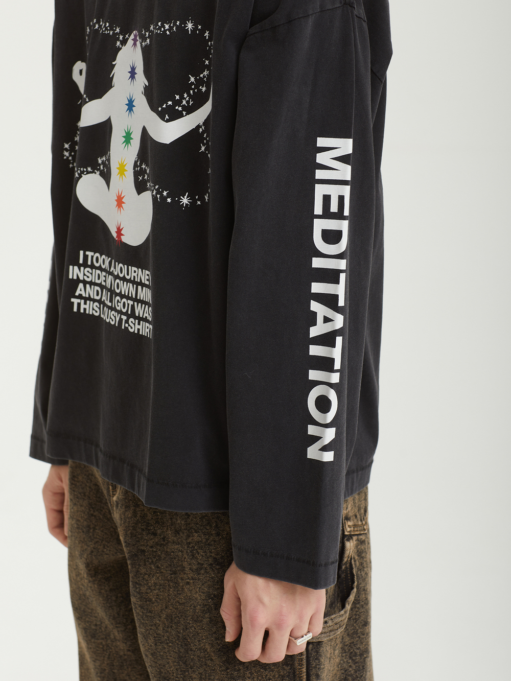 Мужской Лонгслив Meditation