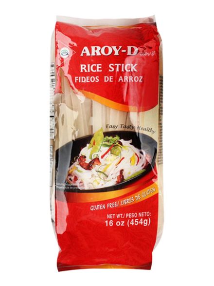 Лапша Aroy-D Рисовая 10 мм 454 г