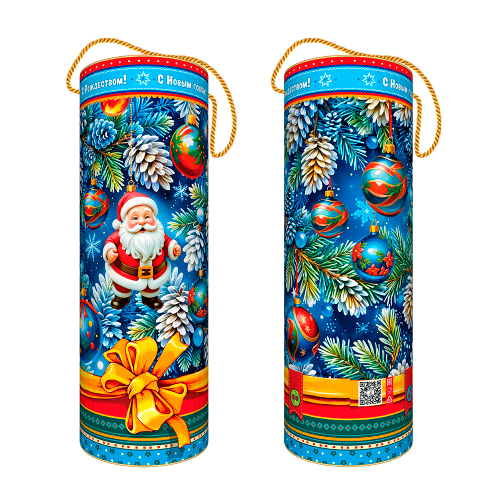 ТУБА НОВОГОДНИЕ ИГРУШКИ 1200г
