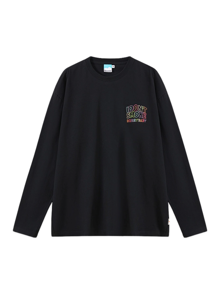 Лонгслив DONSMOKE "Rainbow Logo" Loose fit Longsleeve