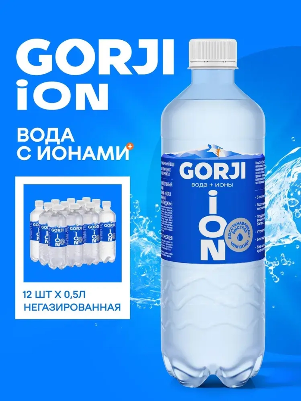 GORJI Горджи ION 0,5 л, упаковка 12 шт