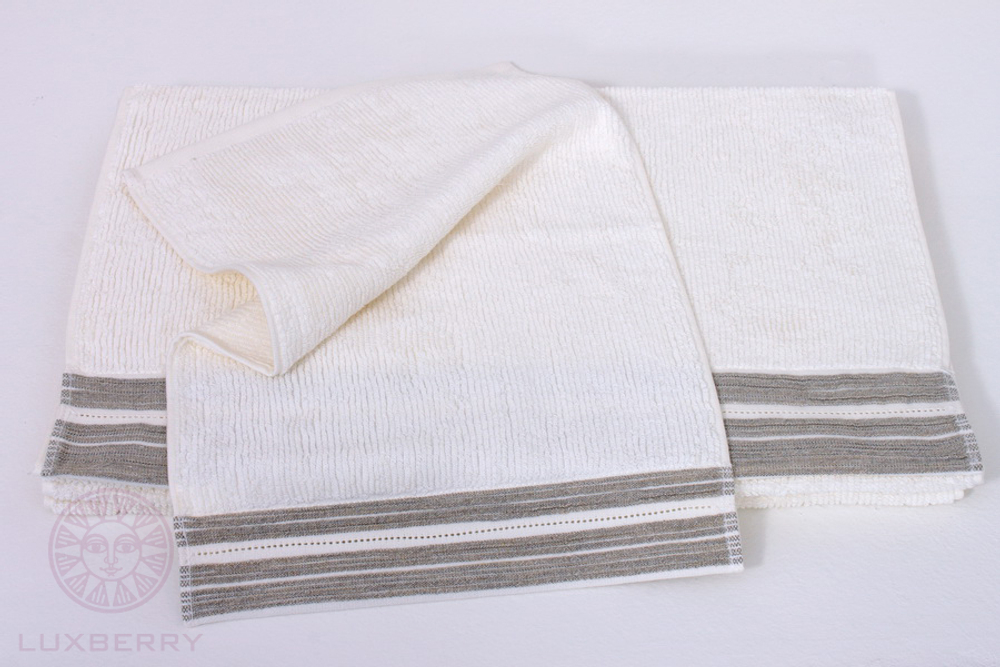 Набор полотенец 3 шт Devilla Brest белый