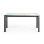 Стол Atta 160 (220) x90 антрацит, керамика