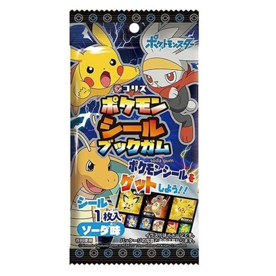 Жевательная резинка Coris Pokemon Seal Book (Япония)