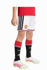 Шорты adidas Manchester United 26/27 Home Junior - белый