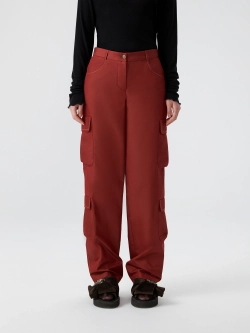 Брюки-карго кирпичного цвета OLA OLA