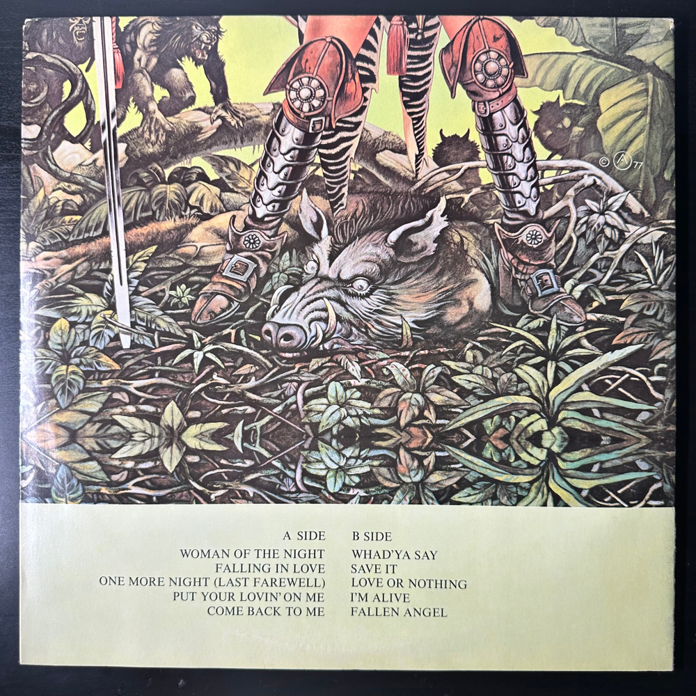 Uriah Heep - Fallen Angel (Скандинавия 1978г.)
