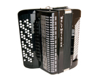 Romance874-IV-120/87-BKIS Romance 874 Аккордеон кнопочный 87/120/IV/11/5, черный, Weltmeister