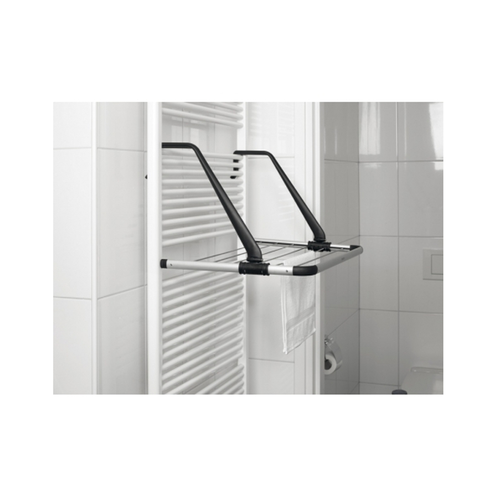 Сушилка для белья Brabantia надверная серебристая черная крепление