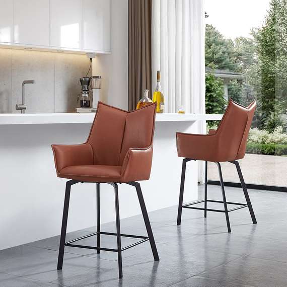 Полубарный стул Soho коричневый | Купить в Hallberg.ru