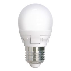 LED-G45 7W-6500K-E27-FR PLP01WH Лампа светодиодная. Форма шар. матовая. Серия ЯРКАЯ. Дневной белый свет 6500K. Картон. ТМ Uniel