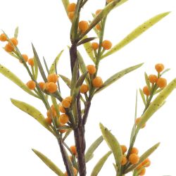 GAEM Цветок искусственный "Облепиха", L16 W16 H67 см