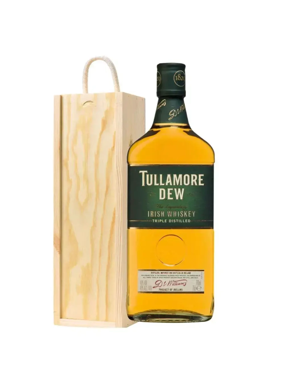 Tullamore D.E.W. Original 0,7 л. Wooden Box