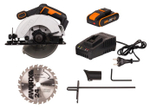 Пила циркулярная аккумуляторная Worx WX526