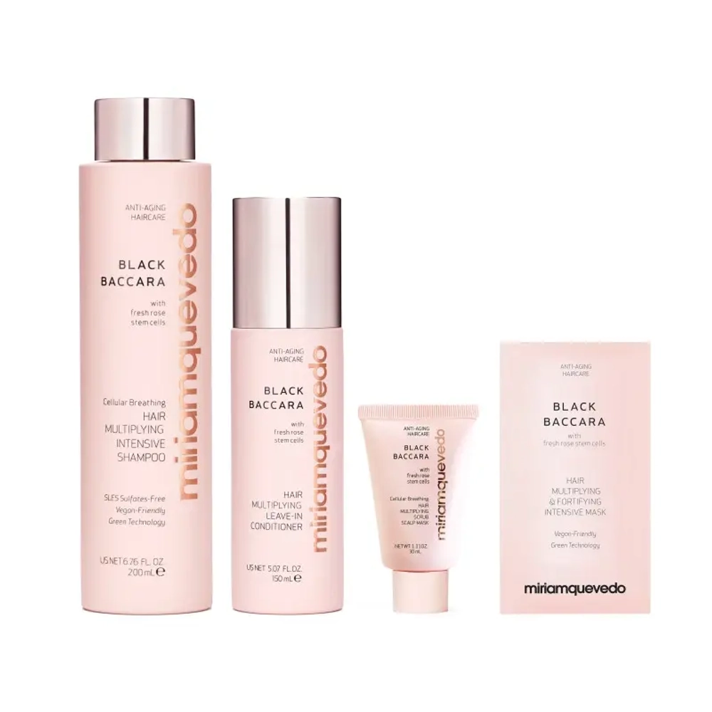 MIRIAMQUEVEDO BLACK BACCARA HAIR MULTIPLYING DUO