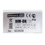 Сверхтонкий вытяжной вентилятор для ванн MM-OK 100/169 сверхмощный 169 м3/час