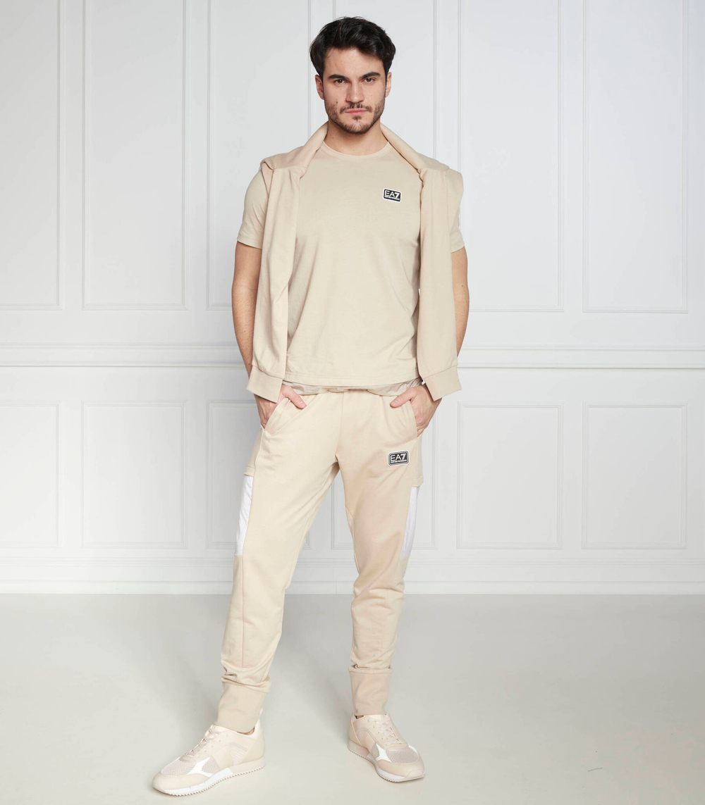 футболка EA7 - песочный(3RPT18 PJ02Z)