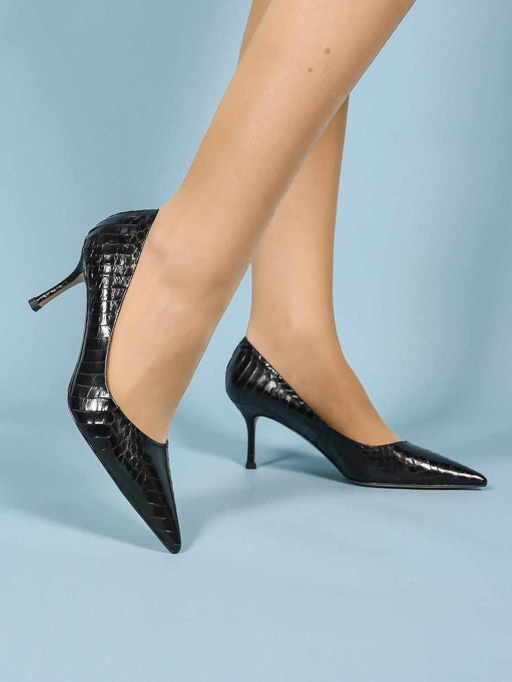 Туфли нат. кожа (35-41)р. / шт. A887-1-BLACK