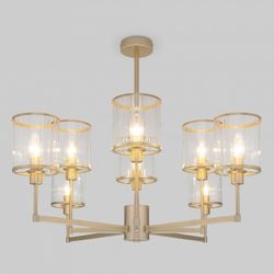 Люстра на штанге Eurosvet Inari 60144/8 золото