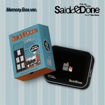 (ПРЕДЗАКАЗ) Альбом PARK JIN YOUNG (GOT7) - SAID & DONE 2nd Mini Album MEMORY BOX Version