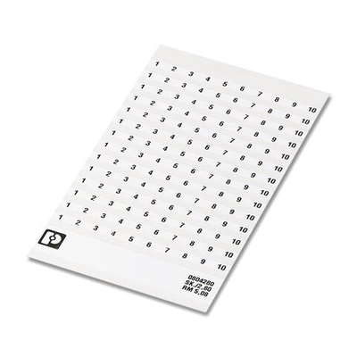 0825123 - SK 2,8 REEL P5,08 WH CUS - Маркировочный лист