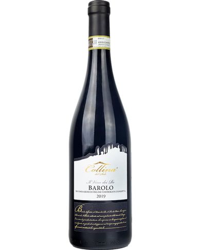 Вино Красное Сухое Бароло Коллина Дель Соле 2019 г.у. 14,5%, 0,75л, Bottega, Италия