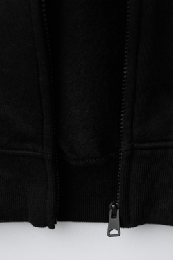 ZARA ТОЛСТОВКА НА МОЛНИИ, ЧЕРНЫЙ
