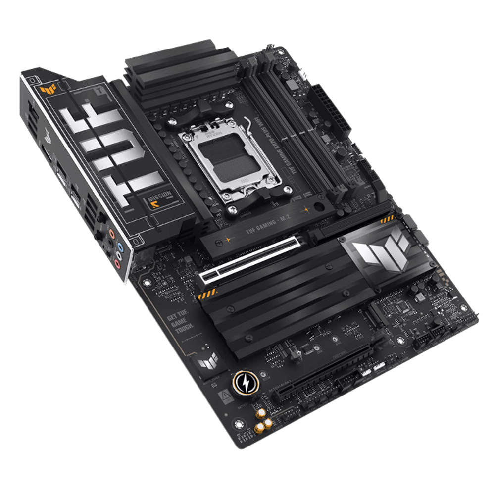 Материнская плата ASUS TUF GAMING X870-PLUS WIFI AM5 4xDDR5 4xSATA3 Raid 4xM.2 HDMI DP ATX