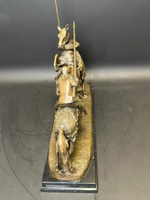 Скульптурная композиция «Бой герцога Кларенса и рыцаря Фонтена»